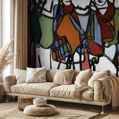 Colorful Abstract Crowd