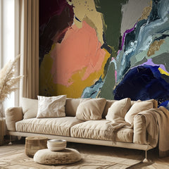 Textured Gold Abstract