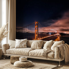 Starry Golden Gate Bridge