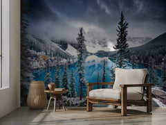 Blue Winter Mountains