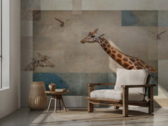 Surreal Giraffe Dream