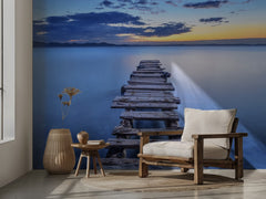 Calm Pier Sunset