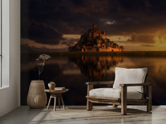 Dramatic Castle Reflection