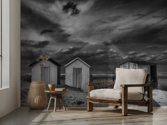 Weathered Beach Huts