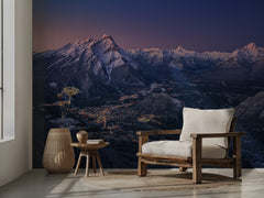 Mountain Town Twilight