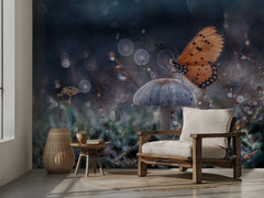 Sparkling Dewdrop Butterfly