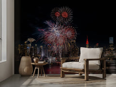 Fireworks Over New York City
