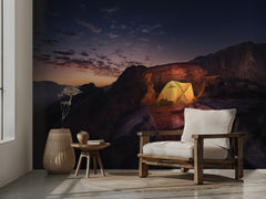 Glowing Desert Tent