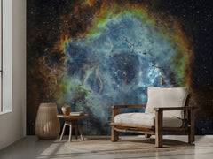 Colorful Cosmic Nebula