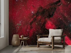 Red Cosmic Nebula