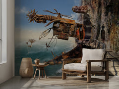 Rusted Flying Machine Cliff