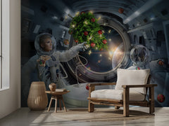 Astronaut Dog Christmas