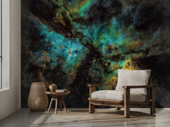Colorful Cosmic Nebula