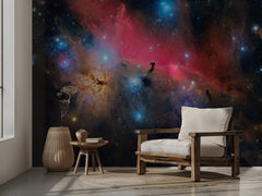 Vibrant Cosmic Nebulae