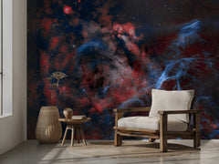 Vibrant Cosmic Nebula