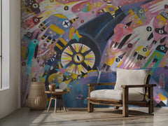 Whimsical Cosmic Birds
