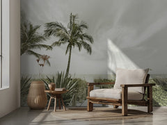 Vintage Tropical Beach Path