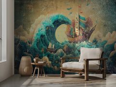 Moonlit Ocean Voyage