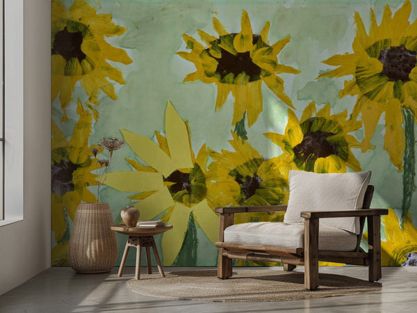 Sunflowers By James Hefer miljöbild 2
