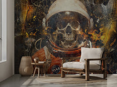 Cosmic Skull Astronaut