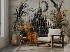 Gothic Castle Moonlight