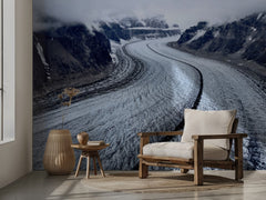 Winding Glacier Valley