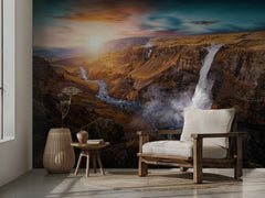 Golden Canyon Waterfall