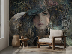 Mystical Moonlit Gaze