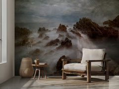 Misty Rocky Coast