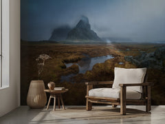 Misty Mountain Landscape