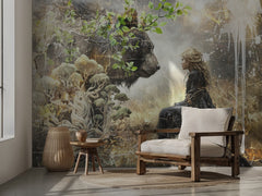 Bear Girl Enchanted Forest