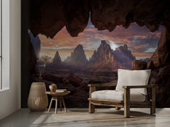 Desert Cave Sunset