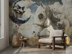Smiling Moon Surreal Circus