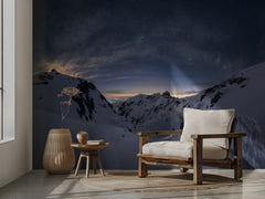 Starry Night Mountain Journey