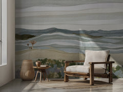 Abstract Coastal Serenity