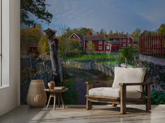 Autumn Swedish Village