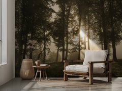 Skog Deer in the morning mist – kvalitetsprodukt för ett vackrare och mer hållbart hem