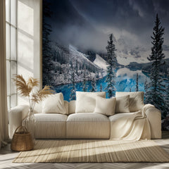 Blue Winter Mountains