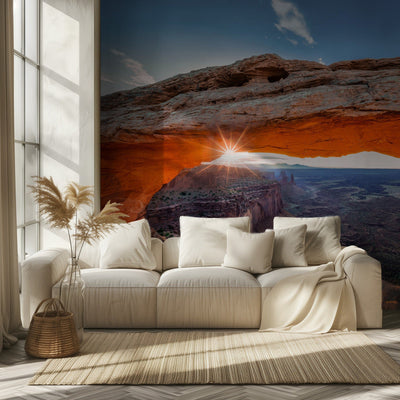 Soloppgang ved Mesa Arch rumsbild 2
