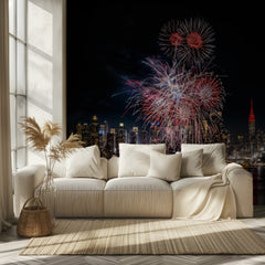 Fireworks Over New York City