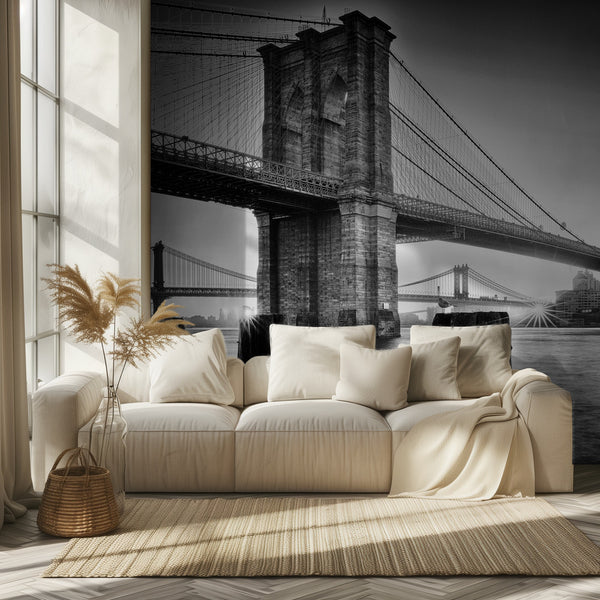 Brooklyn Bridge - sunrise miljöbild 2