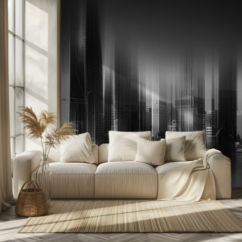 San Francisco in black and white