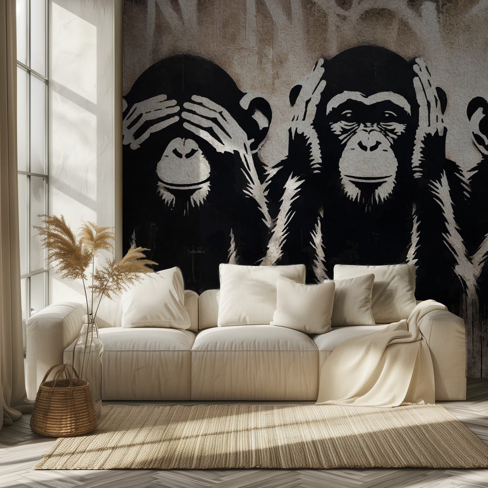 Three Wize Monkeys