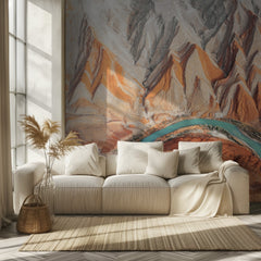 Vibrant Canyon River Flow