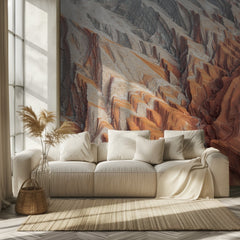 Layered Desert Canyon