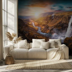 Golden Canyon Waterfall