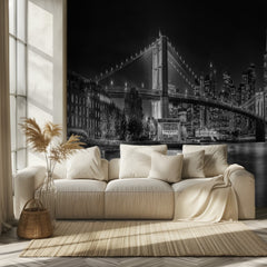 Brooklyn Bridge Night Glow