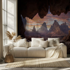 Desert Cave Sunset