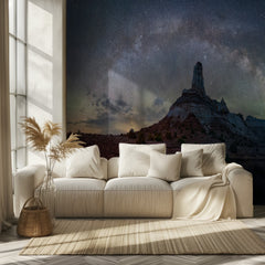 Milky Way Desert Spire