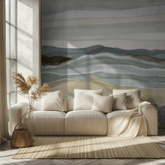 Abstract Coastal Serenity